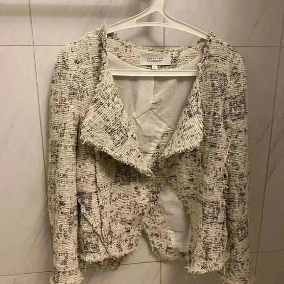 10 Crosby Derek Lam Tweed Jacket - Picture 1 of 4